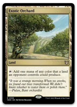 Exotic Orchard #159 (NM) Wilds of Eldraine WOC Magic MTG - Image 1
