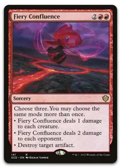 Fiery Confluence #141 (NM) Starter Commander SCD Magic MTG - Image 1