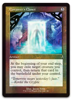 Conjurer's Closet (Retro Frame) #441 (Foil) NM Innistrad Remastered Magic MTG - Image 1