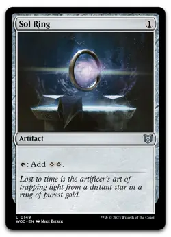 Sol Ring #149 (NM) Wilds of Eldraine WOC Magic MTG - Image 1