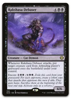 Rakshasa Debaser #100 (NM) Starter Commander SCD Magic MTG - Image 1