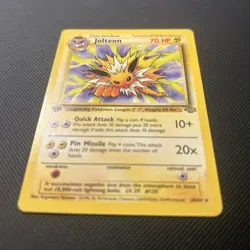Pokemon Cards: 1st Edition Jungle Rare: Jolteon 20/64 NM/MT - Image 3