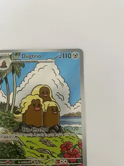 Pokemon Surging Sparks - Alolan Dugtrio - 208/191 - Illustration Art Rare - M/NM - Image 2
