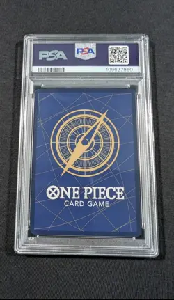Luci Christian AUTO 10 One Piece Japanese Promo Holo Nami OP02-036 PSA 10 GEM MT - Image 2
