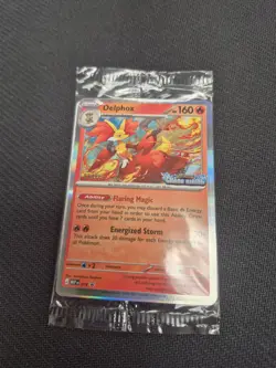 Pokemon Card Game Chaos Rising Staff Promo Set of 4 Cards Sealed - Image 2