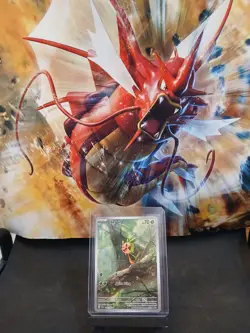 Chespin 087/086 Chaos Rising English Pokemon Card Illustration Rare - Image 1