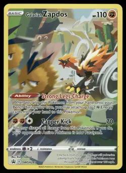 Galarian Zapdos Promo SWSH: Sword & Shield Promo Cards SWSH283 NM - Image 1
