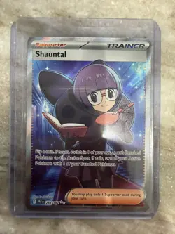 Pokemon TCG Shauntal Paradox Rift Holo Ultra Rare Card 243/182 NM Condition - Image 1