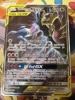 Pokemon TCG Garchomp & Giratina GX SM193 Sun & Moon Promo Card Near Mint NM - Image 2