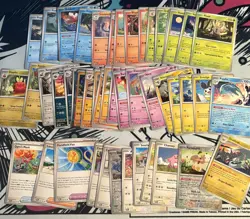 Pokemon Twilight Masquerade TWM Bulk 50 Cards No Duplicates. Setlist Description - Image 1
