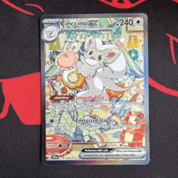 Cinccino Ex Chaos Rising SIR Pokemon Card - Image 3