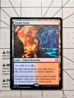 Trading card singles for Magic the Gathering: Steam Vents - Image 1