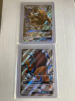 Pokemon Tauros GX Sun and Moon Cards 100 - Image 1