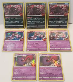 Pokemon Halloween Cards TRICK OR TRADE LOT (Gengar, Darkrai, Mewtwo) HOLOS - Image 1