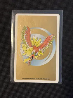 Quagsire Pokemon Gold Playing Cards - Ho-Oh- Japanese poker card - Image 2