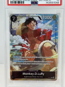 One Piece Monkey.D.Luffy Premium Card Collection Vol. 3 - PSA 10 2025 #075 - Image 1