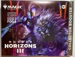 MTG Magic the Gathering Modern Horizons 3 Collector Booster Omega Box - Image 1