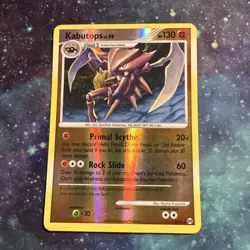 Pokemon TCG Kabutops Reverse Holo Holo Rare Arceus 4/99 - Image 1