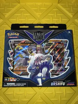 Pokemon LEAGUE BATTLE DECKS RAPID STRIKE AND SINGLE STRIKE URSHIFU VMAX SET OF 2 - Image 2