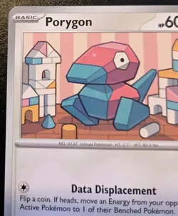 Porygon 142/182 Common Scarlet & Violet: Paradox Rift Pokemon TCG - Image 2