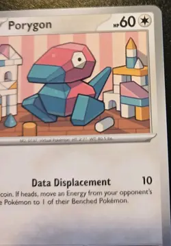 Porygon 142/182 Common Scarlet & Violet: Paradox Rift Pokemon TCG - Image 3
