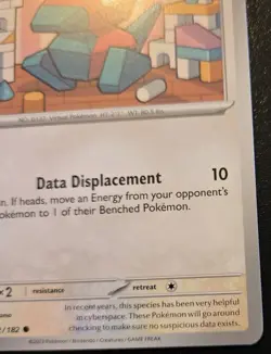 Porygon 142/182 Common Scarlet & Violet: Paradox Rift Pokemon TCG - Image 5