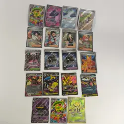 🎴 Lotto 19 Carte Pokemon AR SR Nuove Espansioni 🔥 Art Rare Secret Rare TCG - Image 1