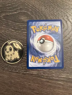 Pokemon Chaos Rising Toxel #78 Cosmic Holo Promo With Coin . Nm Pack Fresh - Image 3