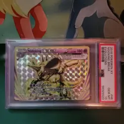 2016 POKEMON XY EVOLUTIONS #46 NIDOKING BREAK PSA 10 - Image 2