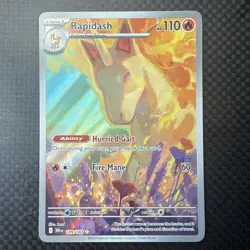 Pokemon Rapidash 189/182 - IR - Destined Rivals - TCG NM - Image 1
