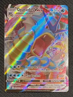 Pokemon TCG Gyarados VMAX Evolving Skies 029/203 Holo Ultra Rare - NM - Image 1