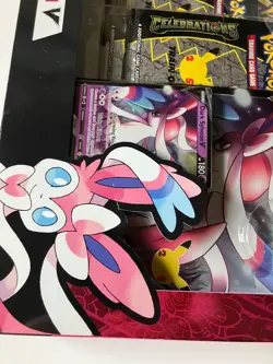 Pokemon 25th Anniversary Celebrations Dark Sylveon V Collection Box, Ships Free - Image 3