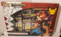Pokemon Celebrations Lance's Charizard V Box NEW SEALED - Image 1