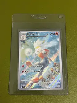 Raboot Illustration Rare 147/142 Stellar Crown Pokemon English - Image 1