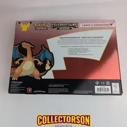 Pokemon 25th Anniversary Celebrations Lances Charizard V Collection Box Sealed 820650809392 - Image 2