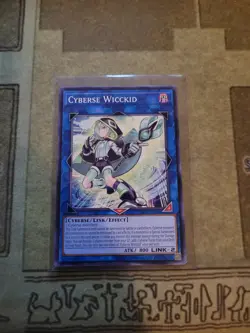 YUGIOH CYBERSE WICCKID SAST-EN044 COMMON UNLIMITED ED NM - Image 1