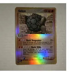 Pokemon TCG Golem Expedition Base Set 15/165 Reverse Holo Rare 2002 Eng - Image 1