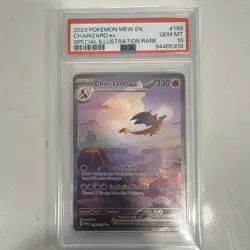 PSA 10 Charizard EX 199/165 Special Illustration Rare 151 Pokemon - Image 3