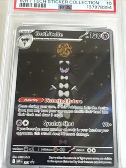 2025 POKEMON SVP EN-SV BLACK STAR PROMO #211 GOTHITELLE PSA 10 🔥 - Image 2