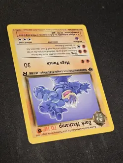 Pokemon TCG Dark Machamp 27 1st Edition Team Rocket Mint Near Mint Rare - Image 3