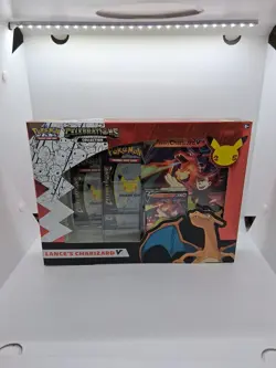 Pokemon 25th Anniversary Celebrations Lances Charizard V Collection Box Sealed - Image 1