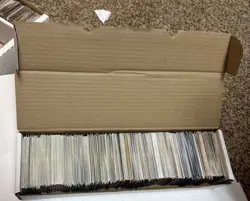 Large Card Collection Box With Yugioh Cards - Image 1