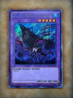 Yugioh Sea Monster of Theseus MP17-EN231 Secret Rare 1st Ed NM - Image 1