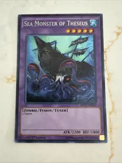 Sea Monster Of Theseus MP17-EN231 Secret Rare 1st Edition NM/M Yugioh - Image 1