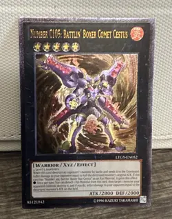 Number C105: Battlin' Boxer Comet Cestus Ultimate Rare (UTR) LTGY-EN052 | LP | - Image 1