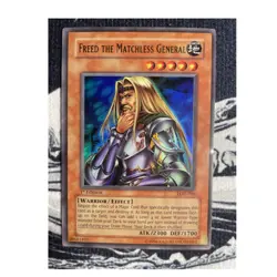 Yu-Gi-Oh! Freed the Matchless General LOD-016 1st Edition, ultra rare - Image 1