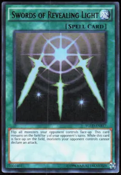 Swords of Revealing Light (B) YGLD-ENB17 King of Games Yu-Gi-Oh NM - Image 1