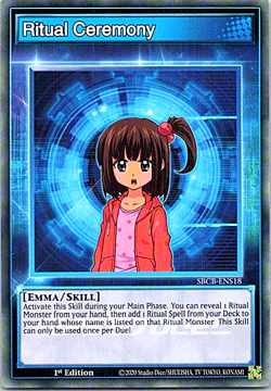 Ritual Ceremony SBCB-ENS18 Yu-Gi-Oh! Light Play 1st Edition - Image 1