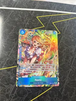 Nami OP11-054 SR Alt Art | One Piece: A Fist Of Divine Speed English - Foil NM - Image 1