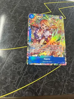 Nami OP11-054 SR Alt Art | One Piece: A Fist Of Divine Speed English - Foil NM - Image 5